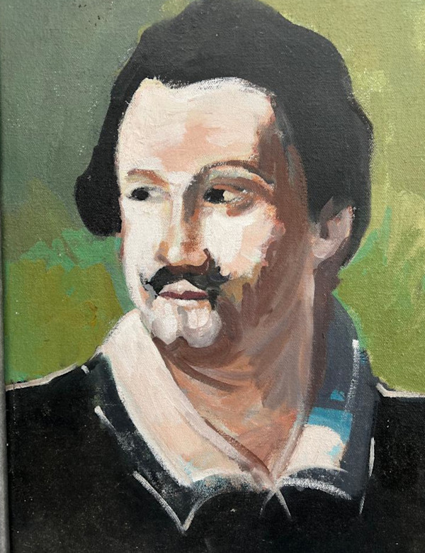 Portrait of a Noble after Caravaggio by Jerry Ross, Image 1.