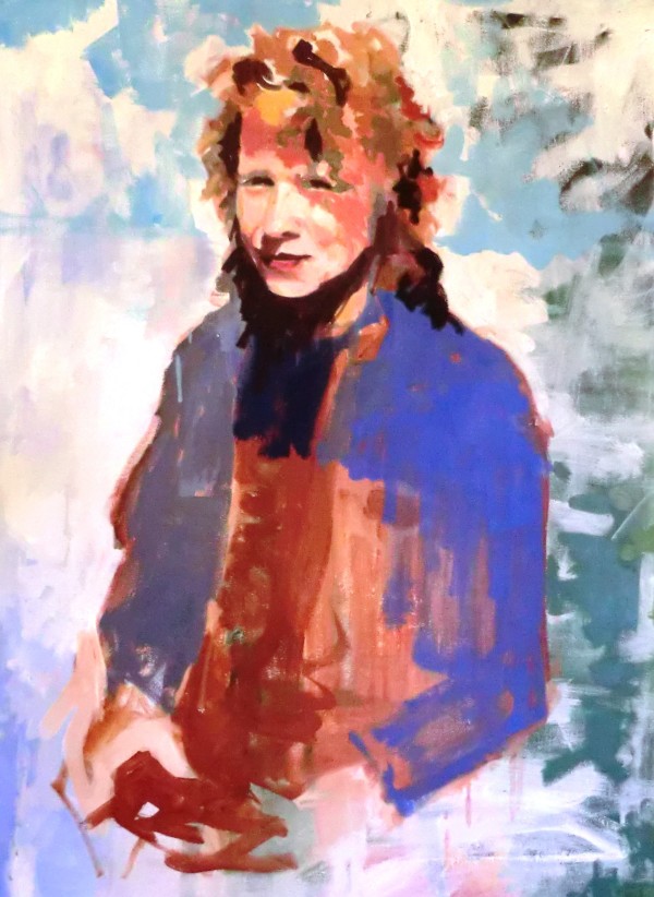 Angela in Denim by Jerry Ross