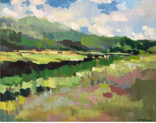 Umbrian Veduta: Torreorsina by Jerry Ross