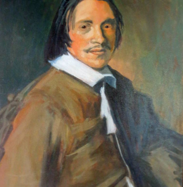 Portrait of Vincent van der Linden, by Jerry Ross, Image 1.