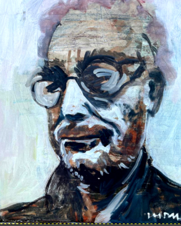 Portrait of the Artist as an Old Man by Jerry Ross