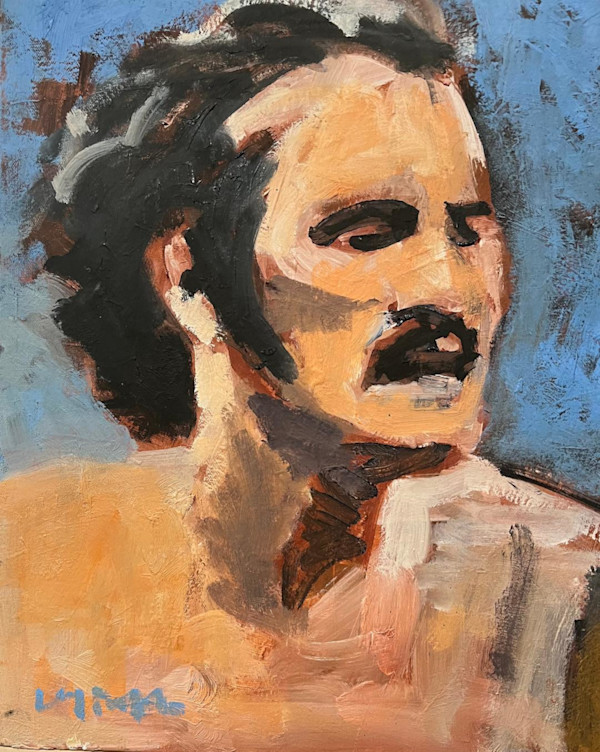 Portrait of Prefontaine by Jerry Ross, Image 1.