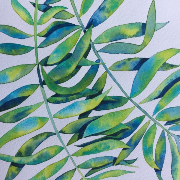 Tropical Leaves 2 by Sheryl L Brake