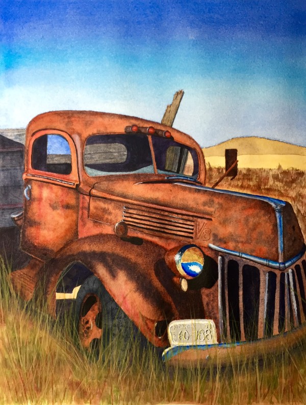 Dakota V8 by Sheryl L Brake