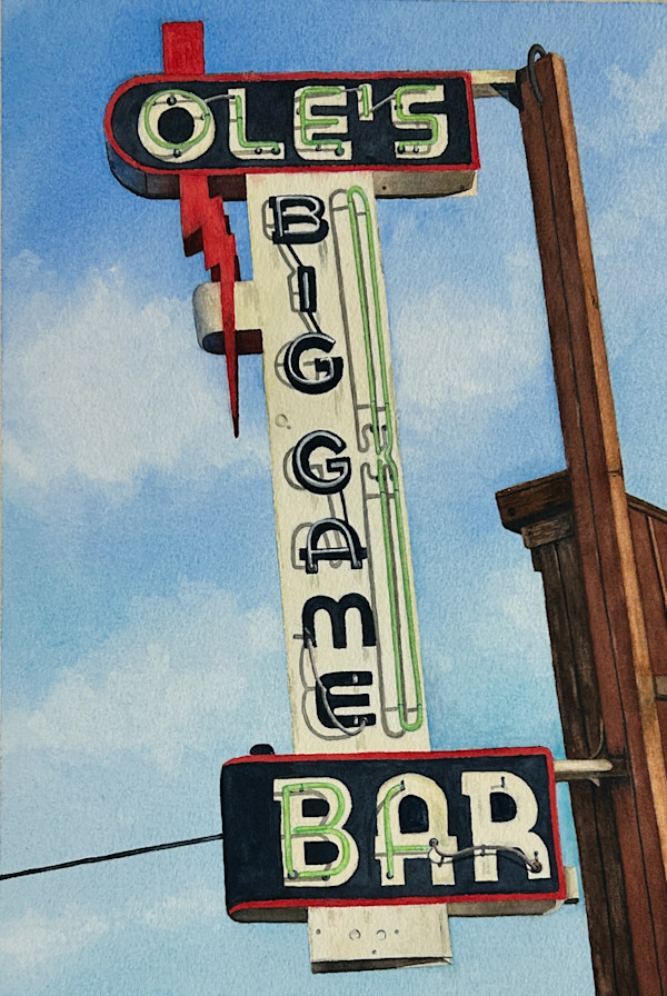 Ole's Big Game Bar by Sheryl L Brake, Image 1.