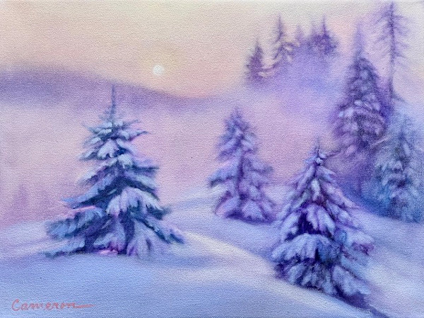SOFT SUNRISE SNOW by Patrice Cameron