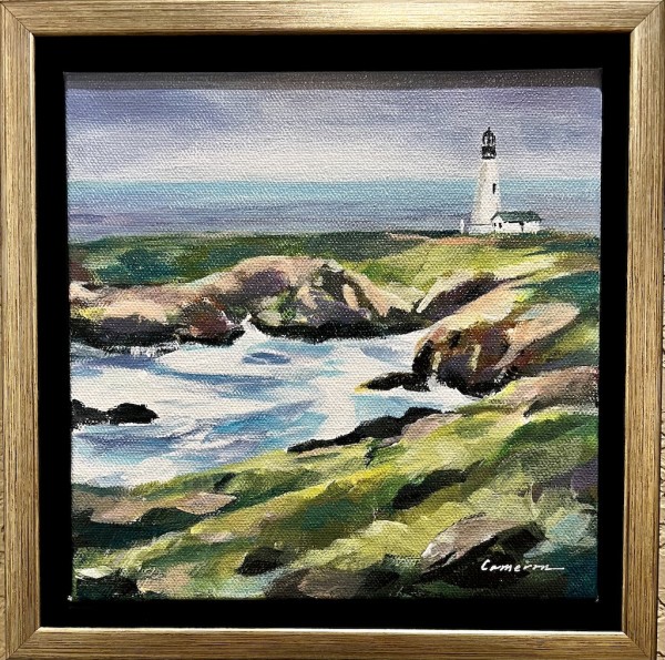 YAQUINA LIGHTHOUSE by Patrice Cameron
