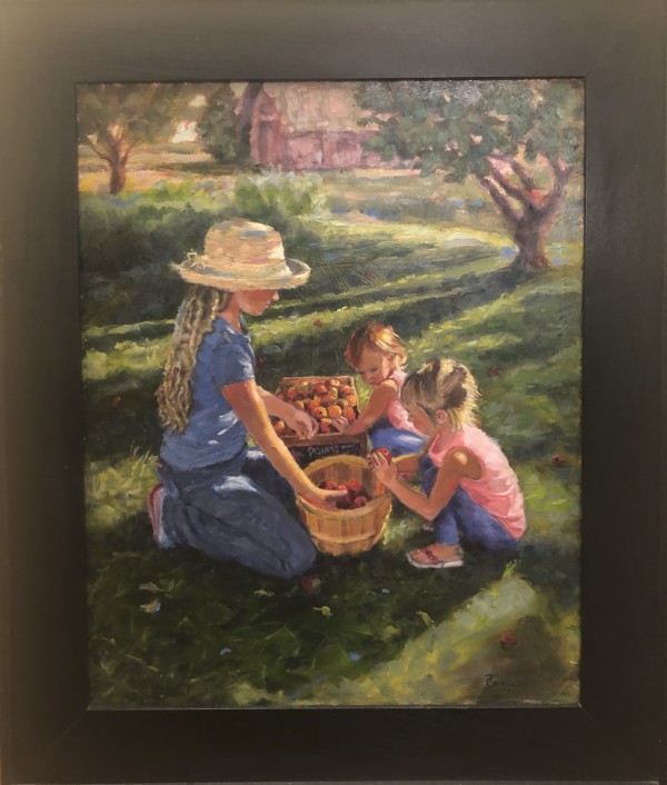 The Apple Harvesters by Theresa Conklin