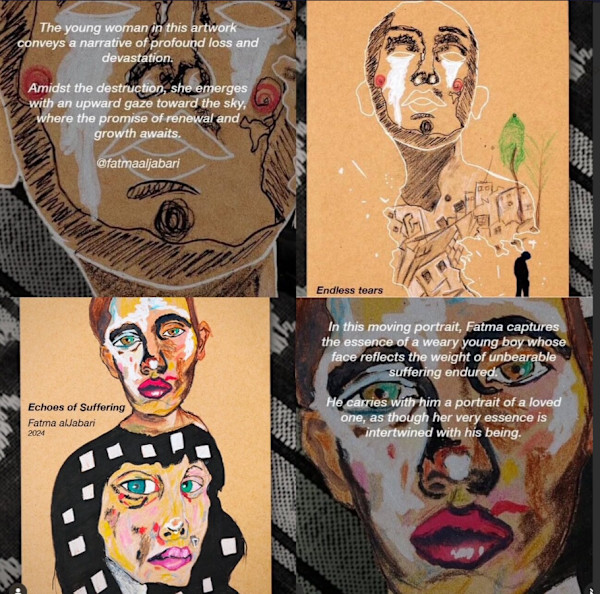 Echoes of Suffering by Fatma Aljabari