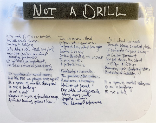 Not a Drill [Prose] by Maddison Fritz