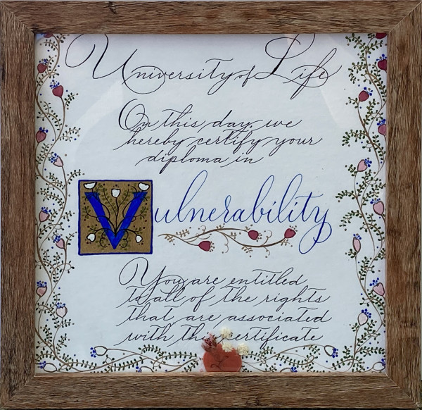 Your Diploma in Vulnerability by Melissa Majors