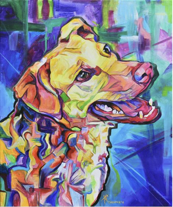 Chester Dog by Tif Choate