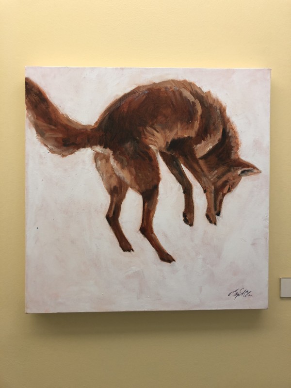 Pounce! 2 (Coyote) by Linda St. Clair