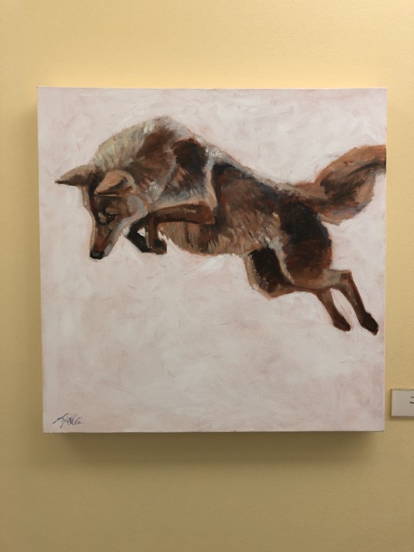 Pounce! 6 (Coyote) by Linda St. Clair
