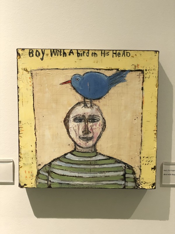 Bird with Boy by Mary Scrimgeour