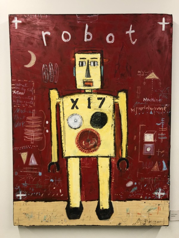 Red Robot by Mary Scrimgeour