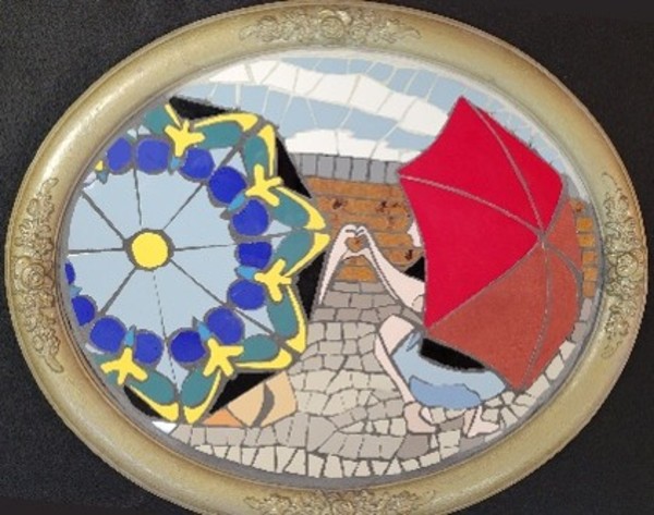 Two Umbrellas by Marlea Taylor