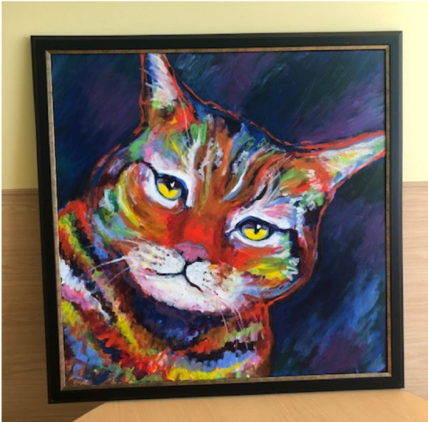 Color Tabby by Peggy Atkinson