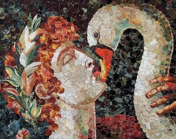 Leda and The Swan by Pat Monroe
