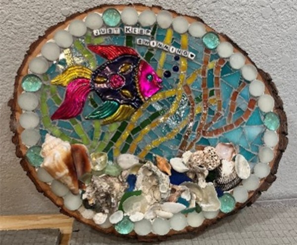 Just Keep Swimming by Laurie Shellenberger, Image 1.