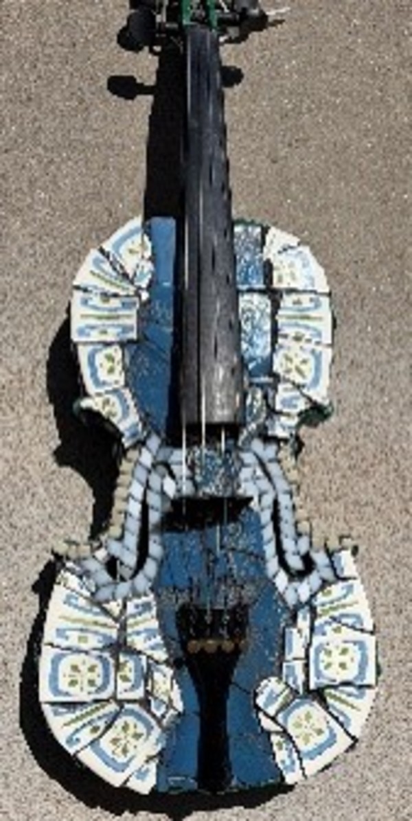 The Green Violinist by Debby Locke, Image 1.