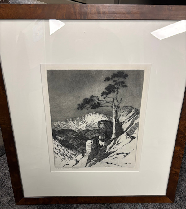 Pikes Peak Colorado by George Elbert Burr