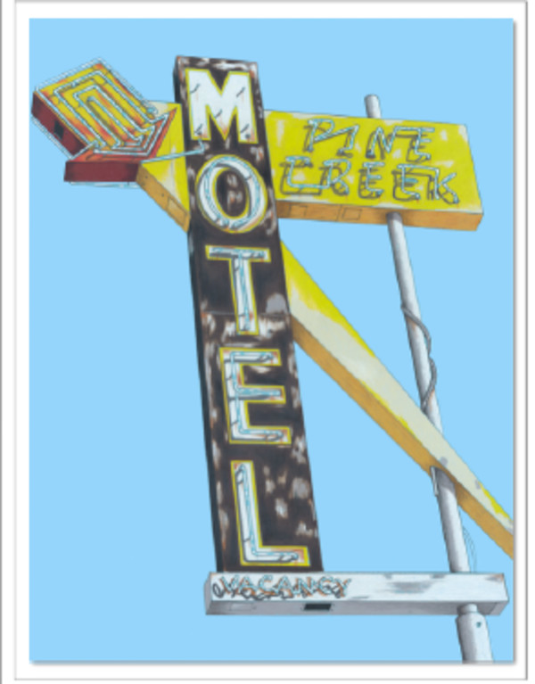 The Pine Creek Motel by Austin Baskett
