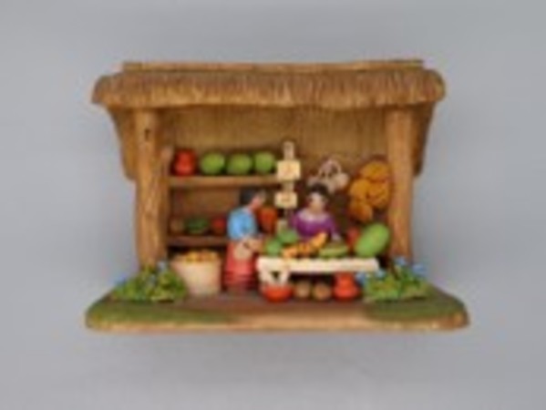 Sculpture of a Fruit Stand, Image 1.