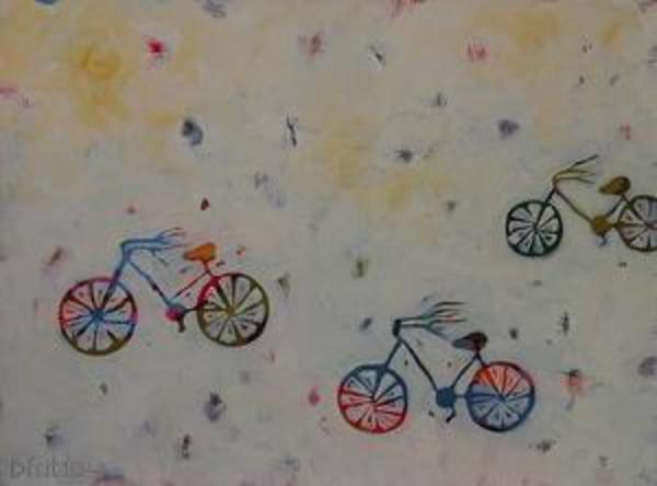Riding with Joy, IV by Diana Fritzler
