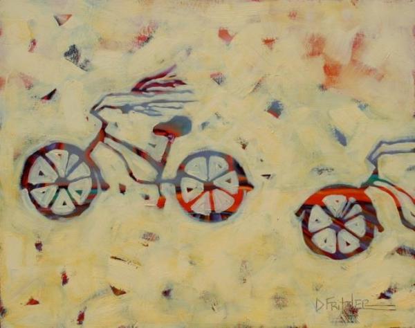 Riding with Joy, II by Diana Fritzler