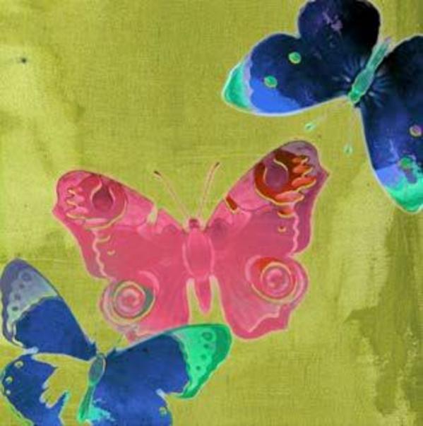 Saturated Butterflies IV by Sisa Jasper