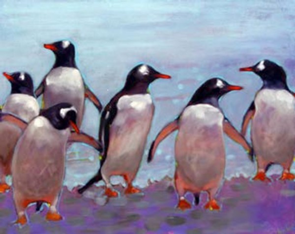 Penguins by Ann Tuck