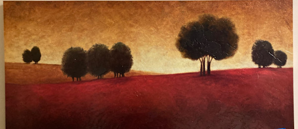 Trees on Red Hills