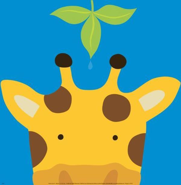 Peek-A-Boo VII, Giraffe by Robbin Rawlings