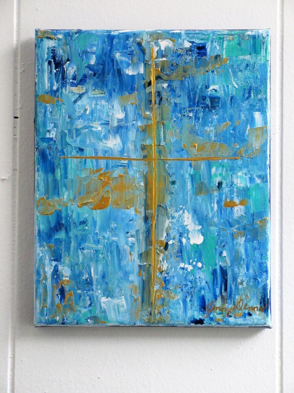 Blue Cross by Jenny E. Dennis