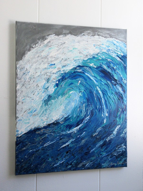 Stormy Sea by Jenny E. Dennis