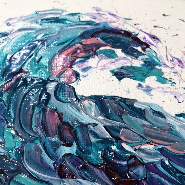 Mermaid Wave Small #2 by Jenny E. Dennis