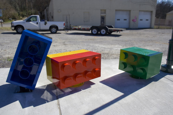 Colored Building Blocks by Christopher Weed