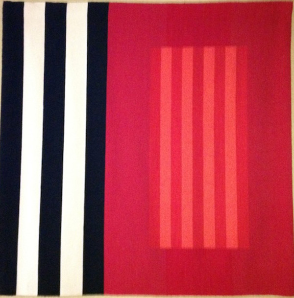 Tapestry Diptych (red 1 of 2) by James Koehler
