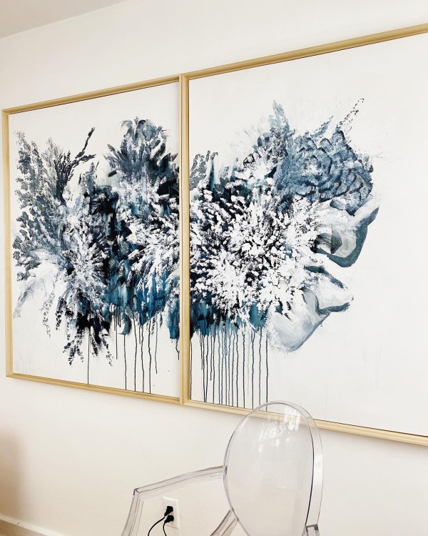 Morning Frost (Diptych)