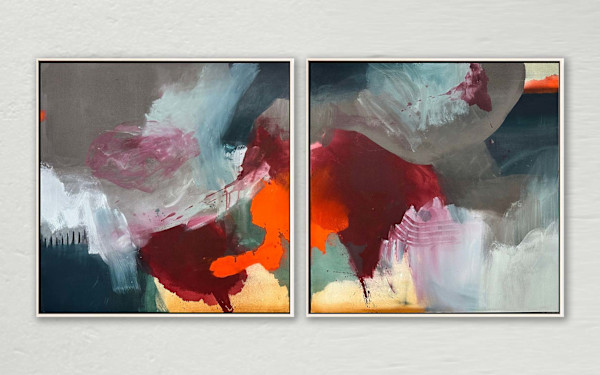 Jump In The Line Diptych by Paige Ring, Image 4.