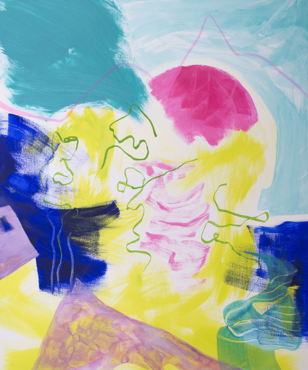 Eternal Landscape with the Pink Sun (1) / Wieczny pejzaż z różowym słońcem (1) by Dorota Lapa-Maik