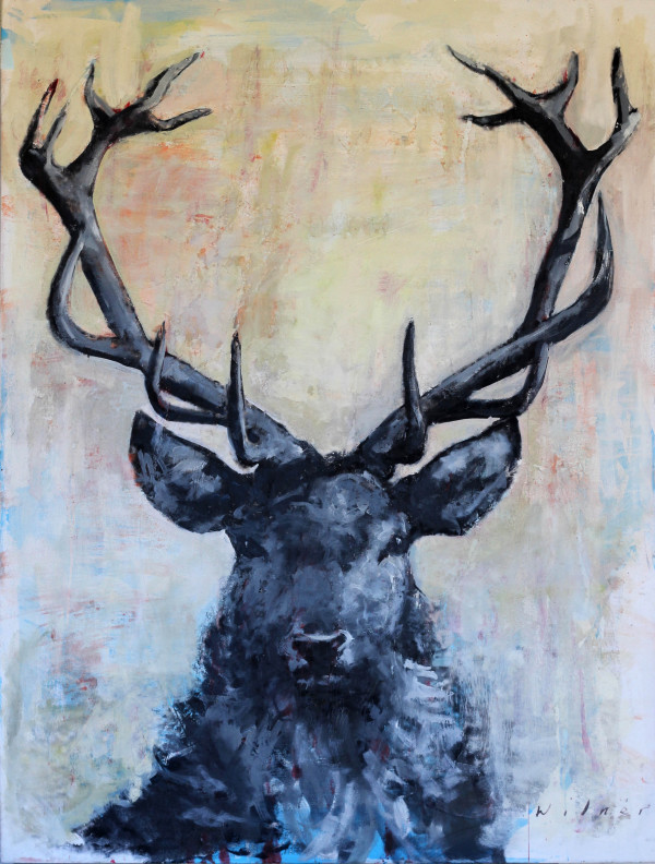 Red Stag by Amanda Wilner