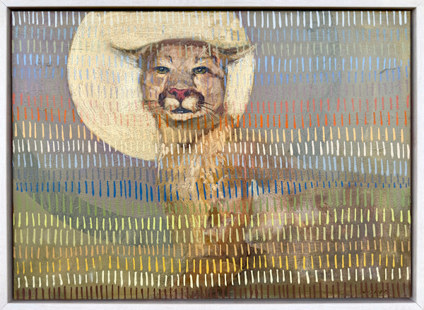 Cougar with Setting Sun by Amanda Wilner, Image 1.