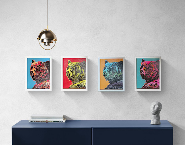 more block prints by Amanda Wilner, Image 1.
