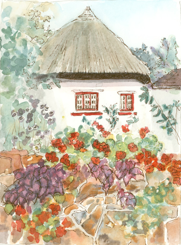 Adare Cottage by Rebecca Zdybel