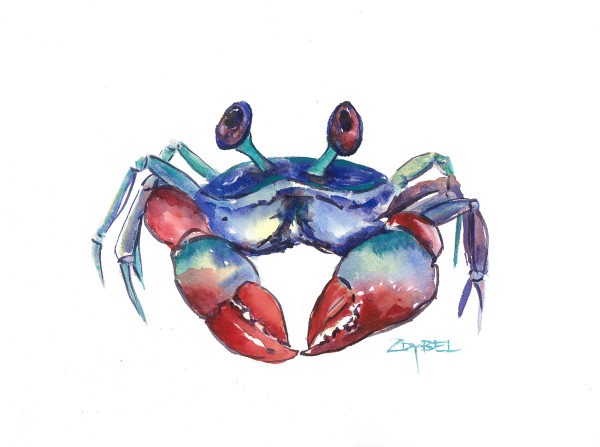 Blue Crab Blues by Rebecca Zdybel