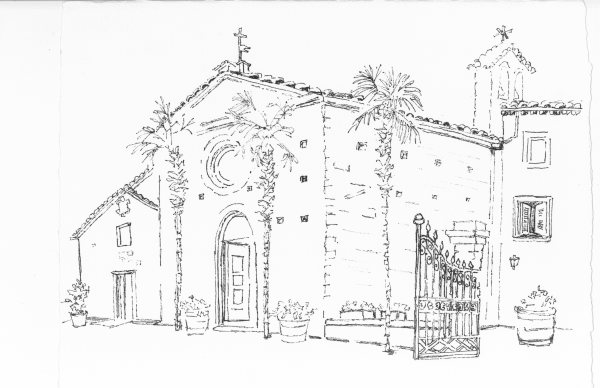 Italy Sketches C by Rebecca Zdybel