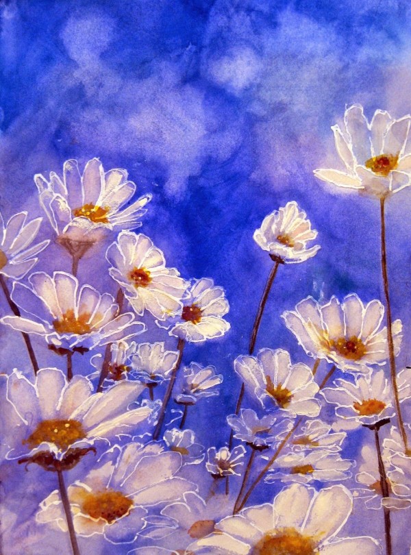 Daisies in the Sun by Rebecca Zdybel