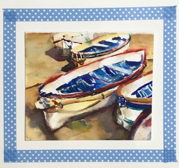 Beached Boats by Rebecca Zdybel